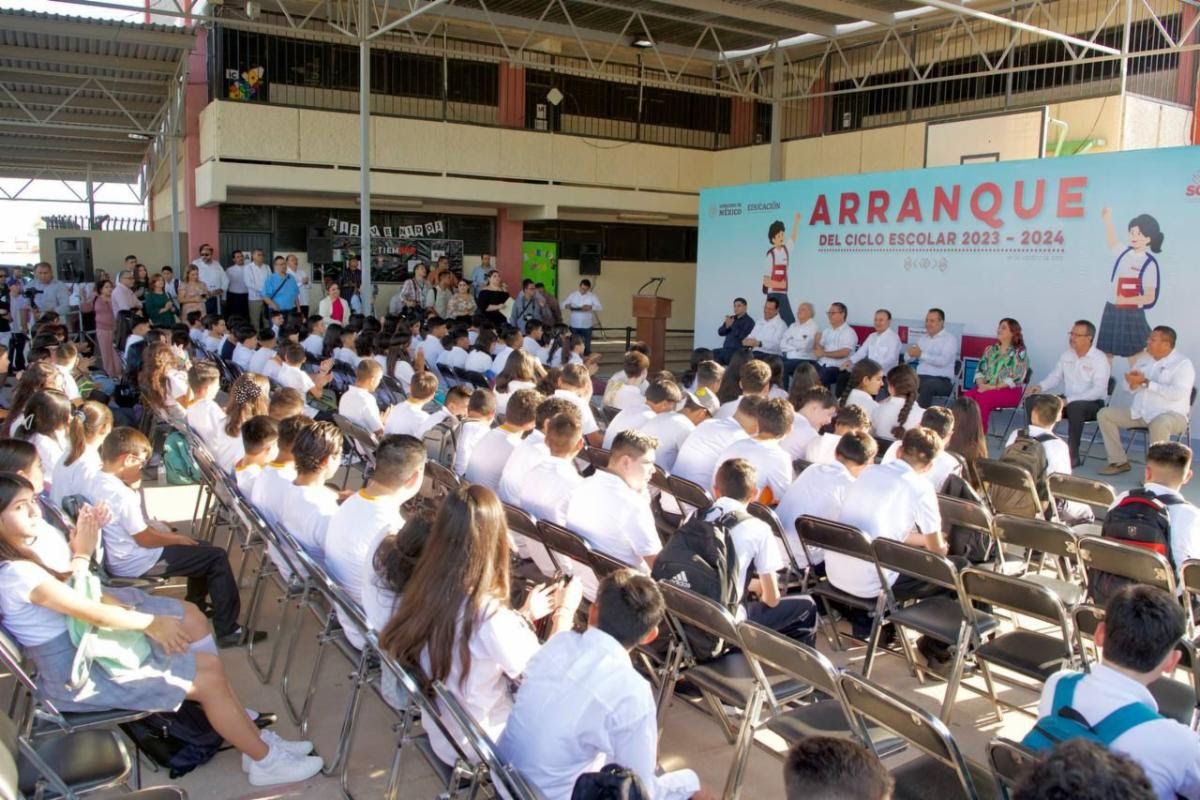 Inicia con gran éxito ciclo escolar 20232024 en Sonora Alfonso Durazo